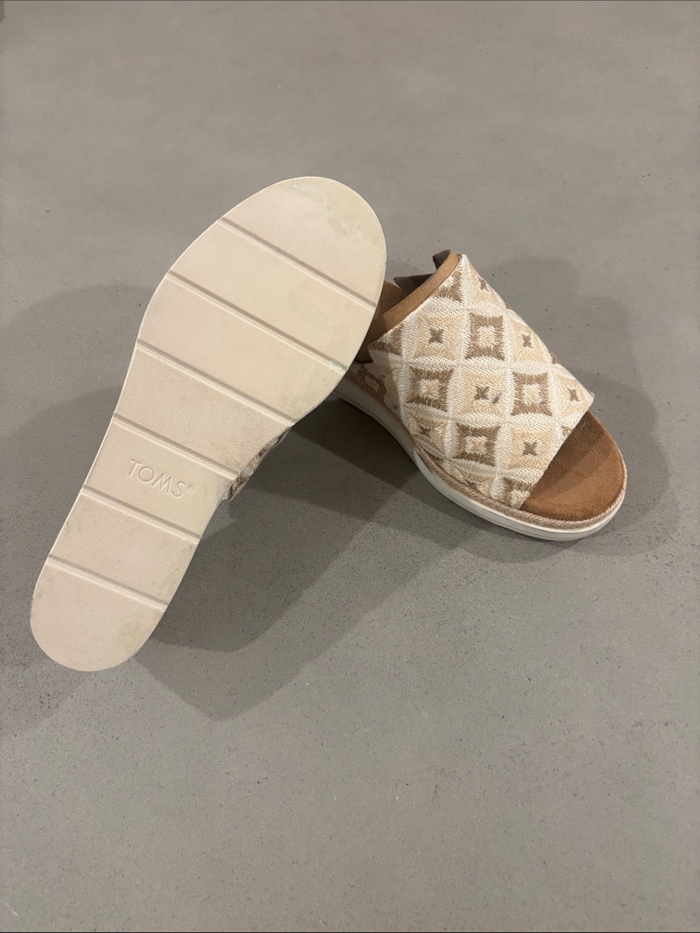 TOMS Womens Margot Mule Espadrille Casual Sandals - Picture 6 of 7